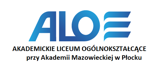 Logotyp - Akademickie Liceum Ogólnokształcące przy Akademii Mazowieckiej w Płocku